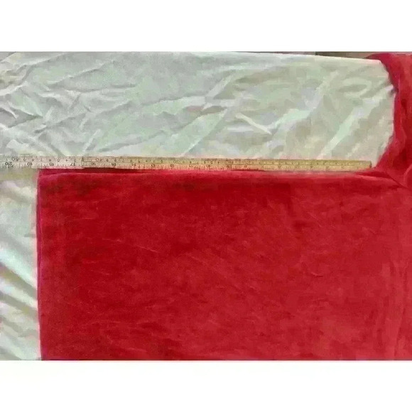 Sag Harbor Red Long Sleeve Round Neck Pearl Look Button Up Cardigan Womens 2X - Picture 3 of 6